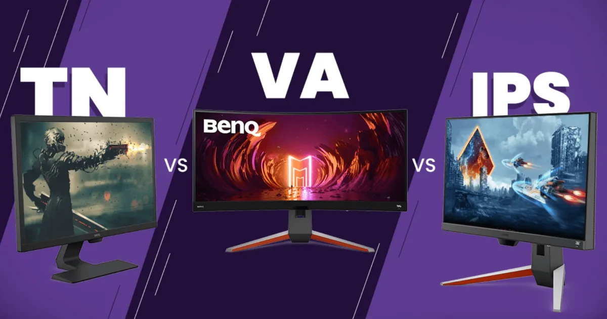 IPS, VA, TN 모니터 패널 차이 비교 분석, 게임 장르별 추천