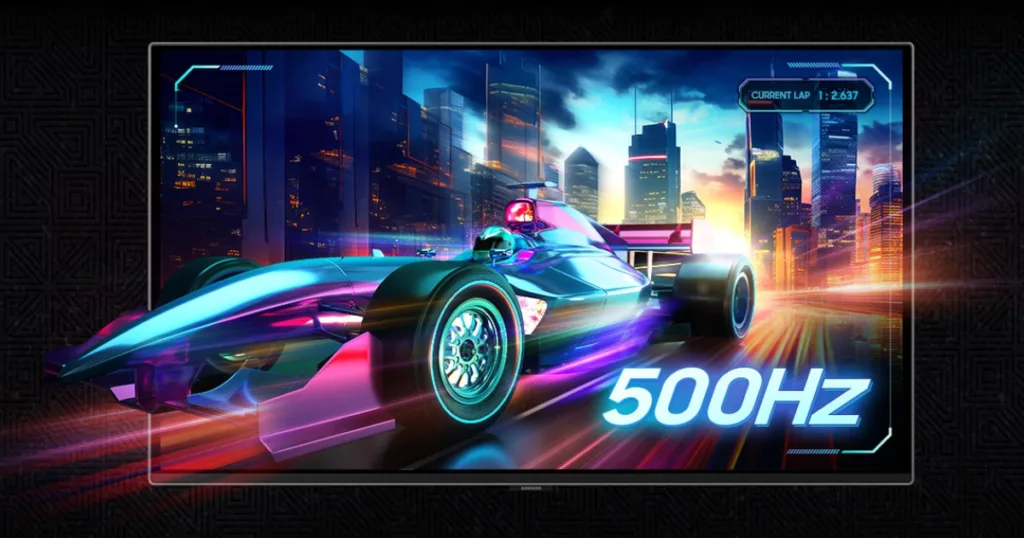 삼성 오디세이 G6 LS27FG600S 주사율 500hz